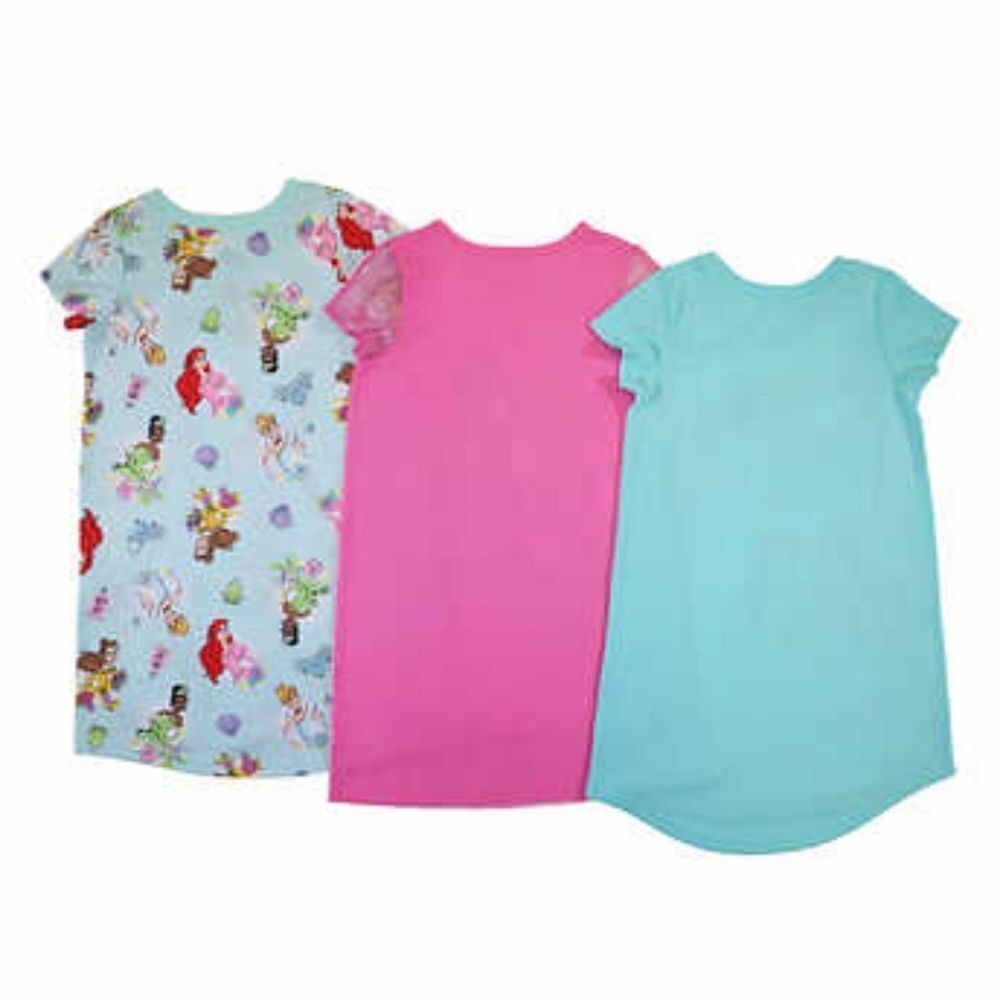 Disney Princess Kids' 3-pack Nightgown - Picture 2 of 5